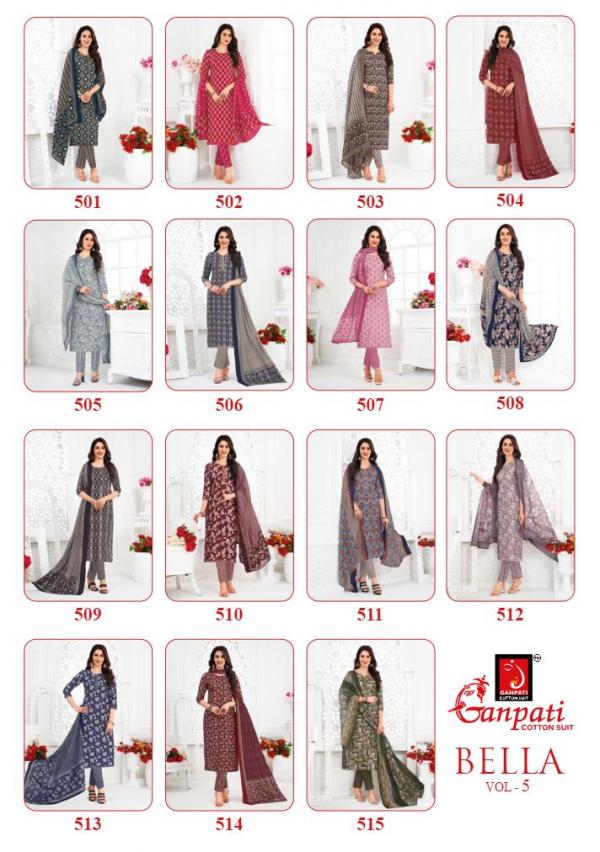 Ganpati Bella Vol-5 – Kurti Pant With Dupatta